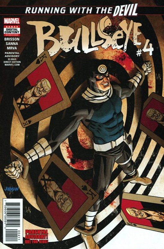 Cover of Bullseye (2017 Ltd) #4. One of 250,000 Vintage American Comics on sale from Krypton!