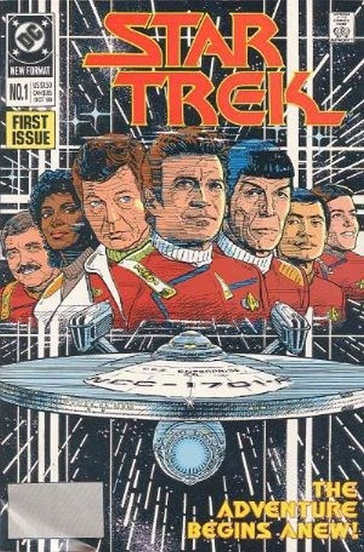 Cover of Star Trek (Vol 2) (DC) #1. One of 250,000 Vintage American Comics on sale from Krypton!