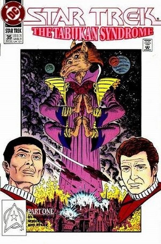 Cover of Star Trek (Vol 2) (DC) #35. One of 250,000 Vintage American Comics on sale from Krypton!