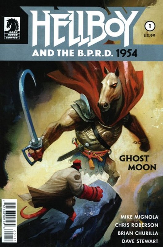 Cover of Hellboy & BPRD: 1954 Ghost Moon (2017 Ltd) #1. One of 250,000 Vintage American Comics on sale from Krypton!