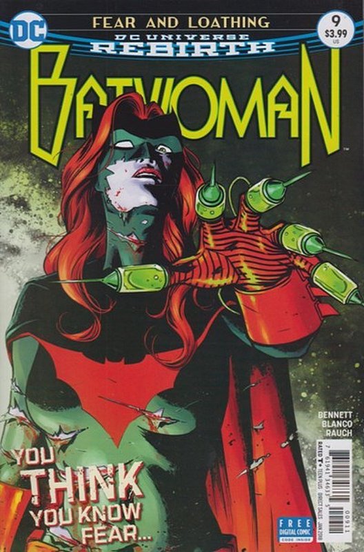 Cover of Batwoman (Vol 2) #9. One of 250,000 Vintage American Comics on sale from Krypton!