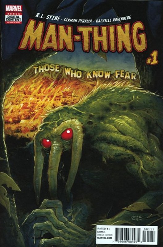 Cover of Man-Thing (2017 Ltd) #1. One of 250,000 Vintage American Comics on sale from Krypton!