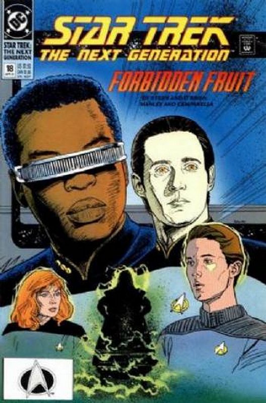Cover of Star Trek: The Next Generation (Vol 2) #18. One of 250,000 Vintage American Comics on sale from Krypton!
