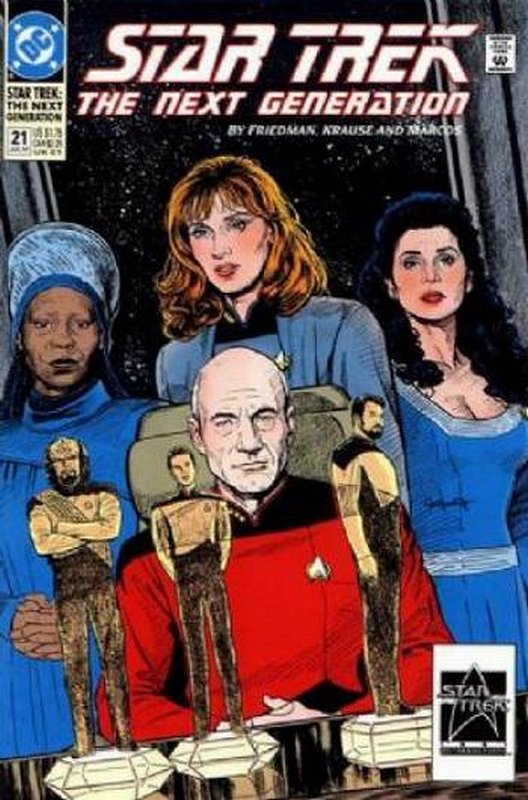 Cover of Star Trek: The Next Generation (Vol 2) #21. One of 250,000 Vintage American Comics on sale from Krypton!