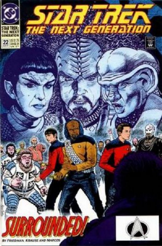 Cover of Star Trek: The Next Generation (Vol 2) #22. One of 250,000 Vintage American Comics on sale from Krypton!