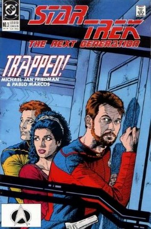 Cover of Star Trek: The Next Generation (Vol 2) #3. One of 250,000 Vintage American Comics on sale from Krypton!