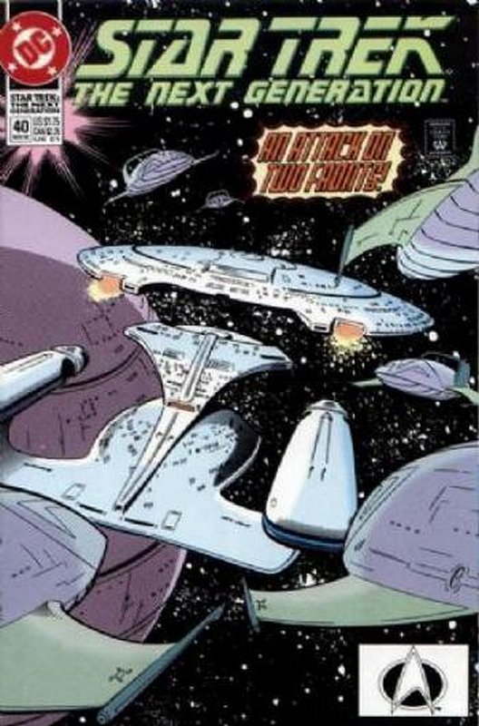 Cover of Star Trek: The Next Generation (Vol 2) #40. One of 250,000 Vintage American Comics on sale from Krypton!