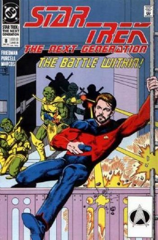 Cover of Star Trek: The Next Generation (Vol 2) #8. One of 250,000 Vintage American Comics on sale from Krypton!