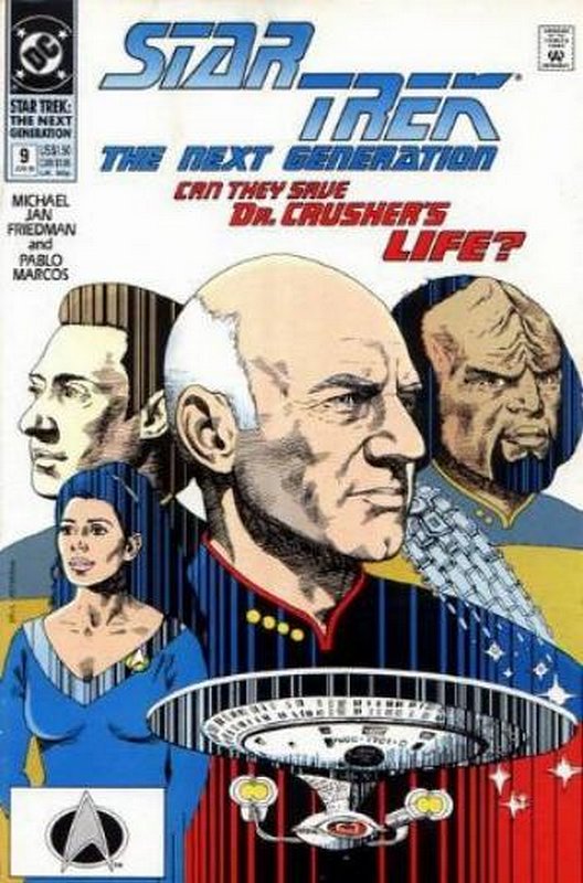 Cover of Star Trek: The Next Generation (Vol 2) #9. One of 250,000 Vintage American Comics on sale from Krypton!