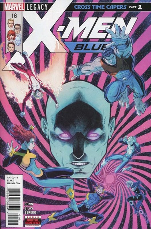 Cover of X-Men: Blue (Vol 1) #16. One of 250,000 Vintage American Comics on sale from Krypton!