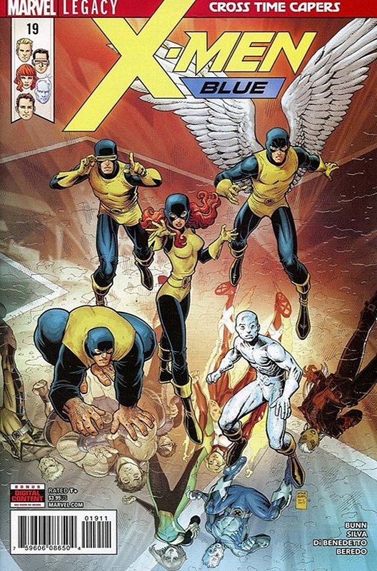 Cover of X-Men: Blue (Vol 1) #19. One of 250,000 Vintage American Comics on sale from Krypton!