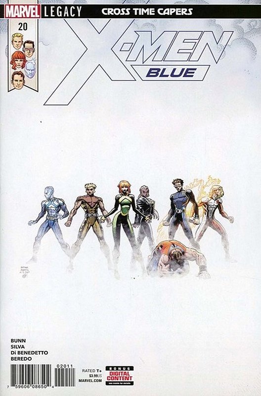 Cover of X-Men: Blue (Vol 1) #20. One of 250,000 Vintage American Comics on sale from Krypton!