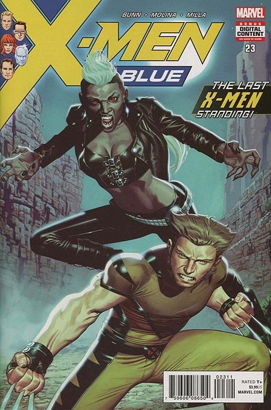 Cover of X-Men: Blue (Vol 1) #23. One of 250,000 Vintage American Comics on sale from Krypton!