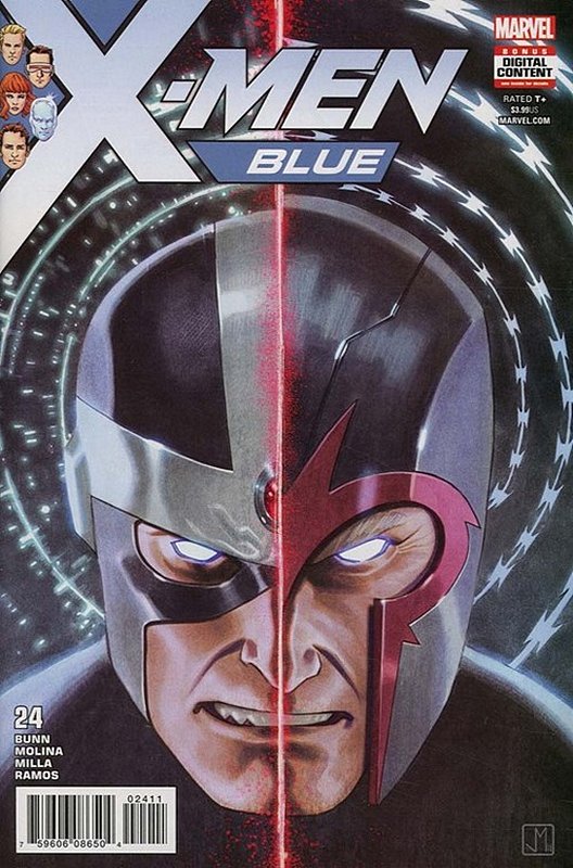 Cover of X-Men: Blue (Vol 1) #24. One of 250,000 Vintage American Comics on sale from Krypton!
