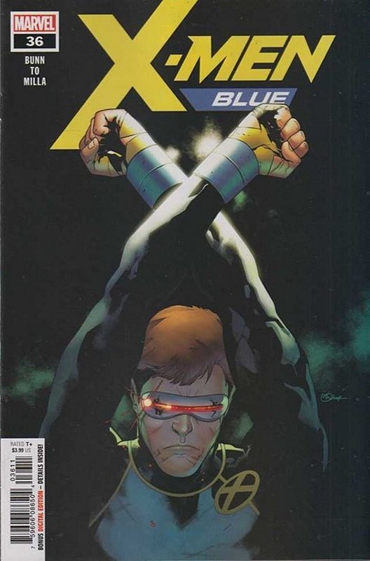 Cover of X-Men: Blue (Vol 1) #36. One of 250,000 Vintage American Comics on sale from Krypton!