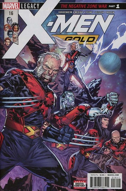 Cover of X-Men: Gold (Vol 1) #16. One of 250,000 Vintage American Comics on sale from Krypton!