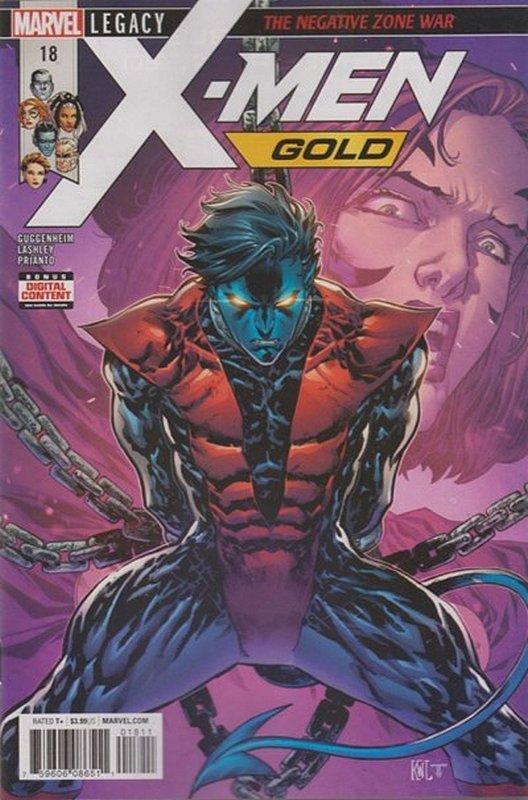 Cover of X-Men: Gold (Vol 1) #18. One of 250,000 Vintage American Comics on sale from Krypton!