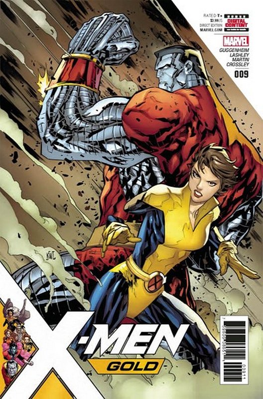 Cover of X-Men: Gold (Vol 1) #9. One of 250,000 Vintage American Comics on sale from Krypton!