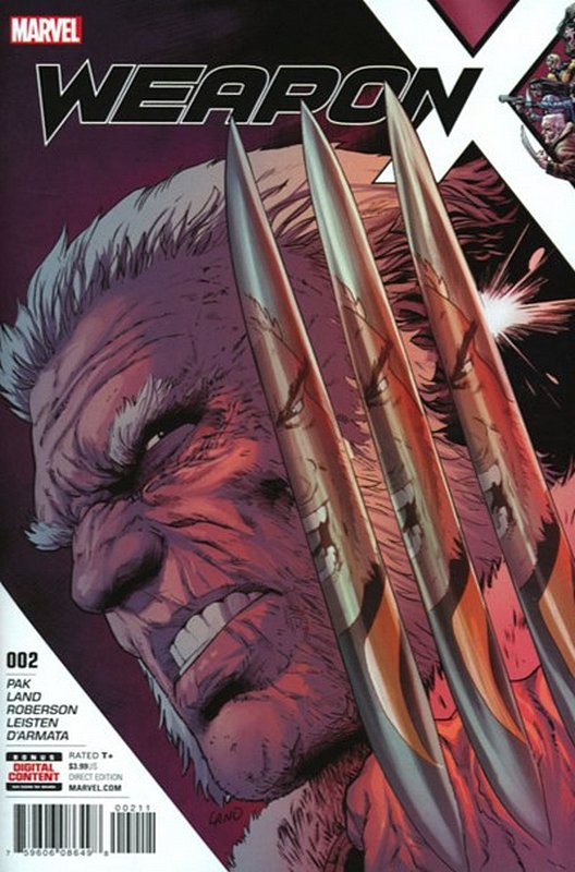 Cover of Weapon X (Vol 2) #2. One of 250,000 Vintage American Comics on sale from Krypton!
