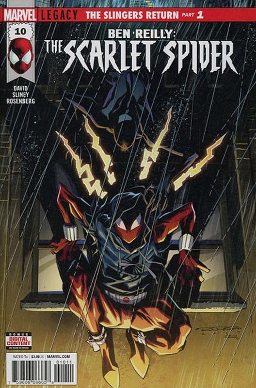 Cover of Ben Reilly Scarlet Spider (Vol 1) #10. One of 250,000 Vintage American Comics on sale from Krypton!