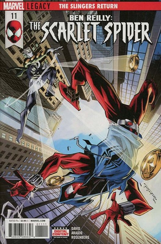 Cover of Ben Reilly Scarlet Spider (Vol 1) #11. One of 250,000 Vintage American Comics on sale from Krypton!