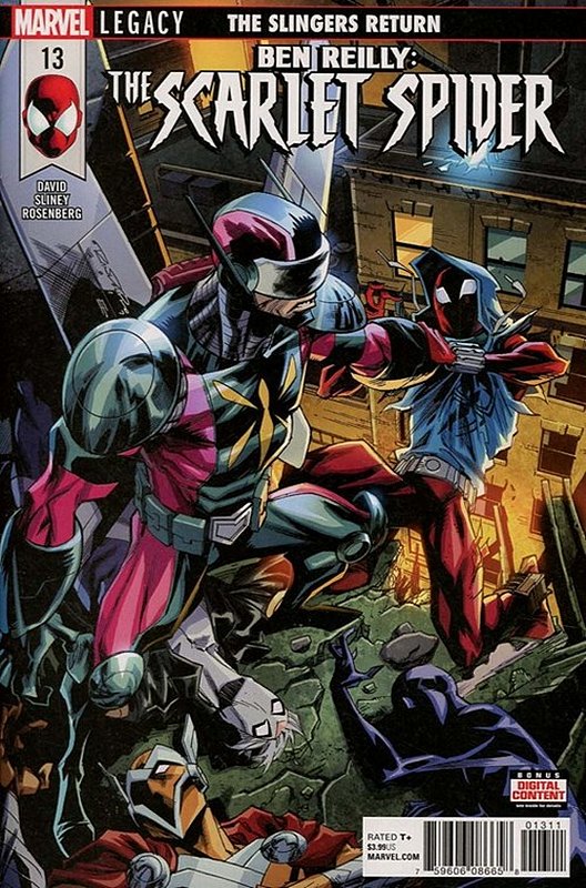 Cover of Ben Reilly Scarlet Spider (Vol 1) #13. One of 250,000 Vintage American Comics on sale from Krypton!