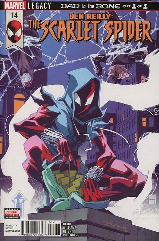 Cover of Ben Reilly Scarlet Spider (Vol 1) #14. One of 250,000 Vintage American Comics on sale from Krypton!
