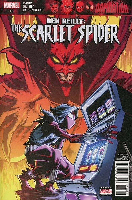 Cover of Ben Reilly Scarlet Spider (Vol 1) #15. One of 250,000 Vintage American Comics on sale from Krypton!