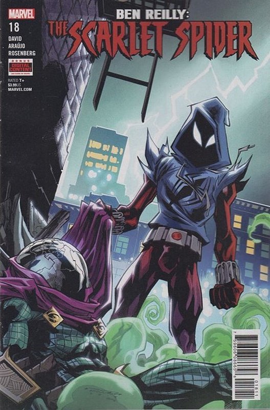 Cover of Ben Reilly Scarlet Spider (Vol 1) #18. One of 250,000 Vintage American Comics on sale from Krypton!