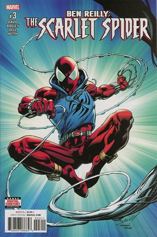 Cover of Ben Reilly Scarlet Spider (Vol 1) #3. One of 250,000 Vintage American Comics on sale from Krypton!