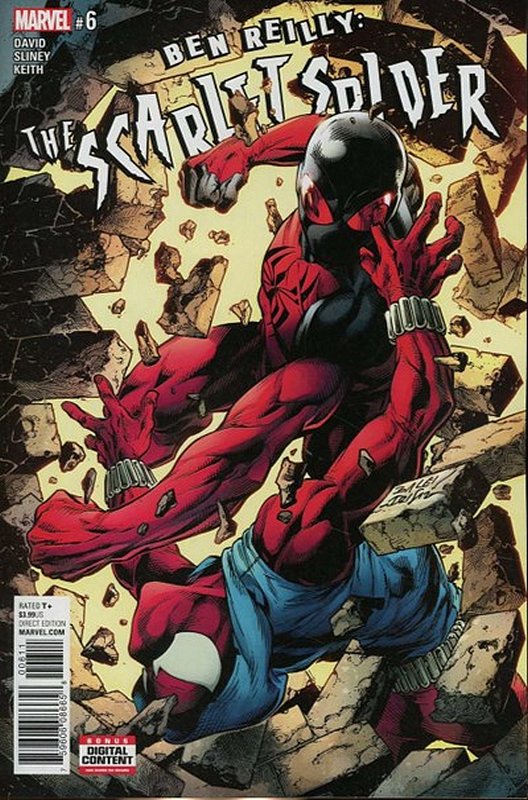 Cover of Ben Reilly Scarlet Spider (Vol 1) #6. One of 250,000 Vintage American Comics on sale from Krypton!