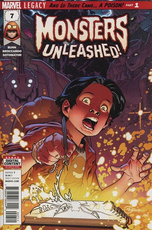 Cover of Monsters Unleashed (Vol 1) #7. One of 250,000 Vintage American Comics on sale from Krypton!