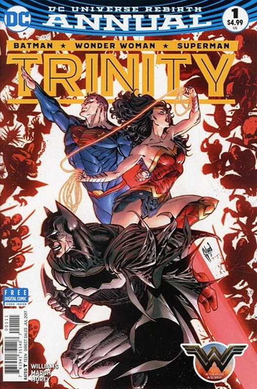 Cover of Trinity Annual 2017 #1. One of 250,000 Vintage American Comics on sale from Krypton!