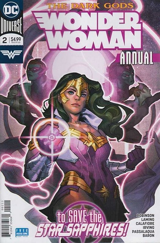 Cover of Wonder Woman Annual (2017) #2. One of 250,000 Vintage American Comics on sale from Krypton!