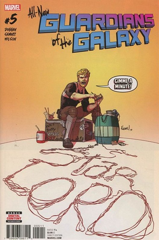 Cover of All-New Guardians of the Galaxy (Vol 1) #5. One of 250,000 Vintage American Comics on sale from Krypton!