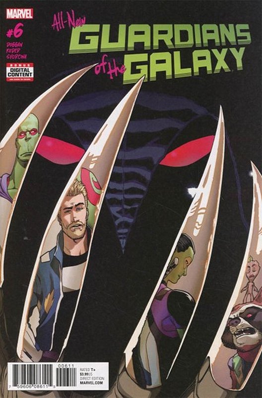 Cover of All-New Guardians of the Galaxy (Vol 1) #6. One of 250,000 Vintage American Comics on sale from Krypton!