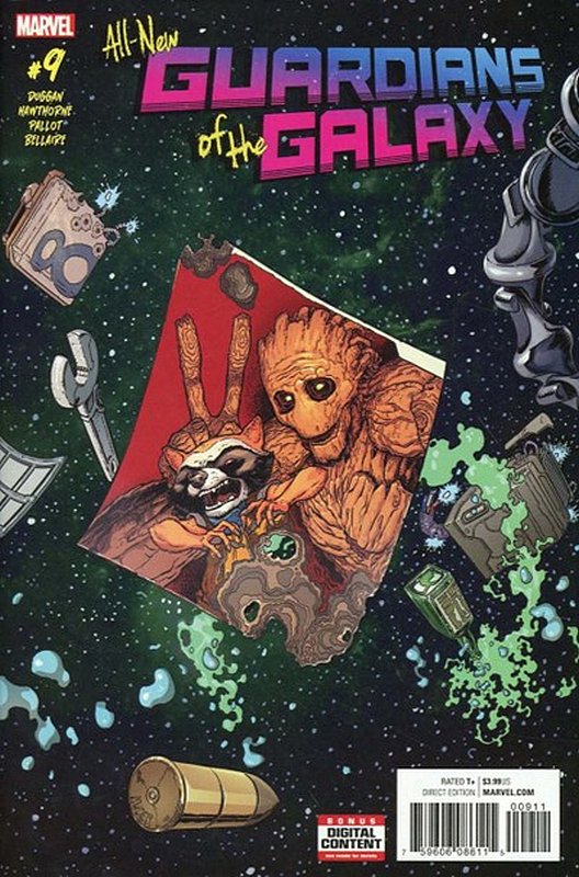 Cover of All-New Guardians of the Galaxy (Vol 1) #9. One of 250,000 Vintage American Comics on sale from Krypton!