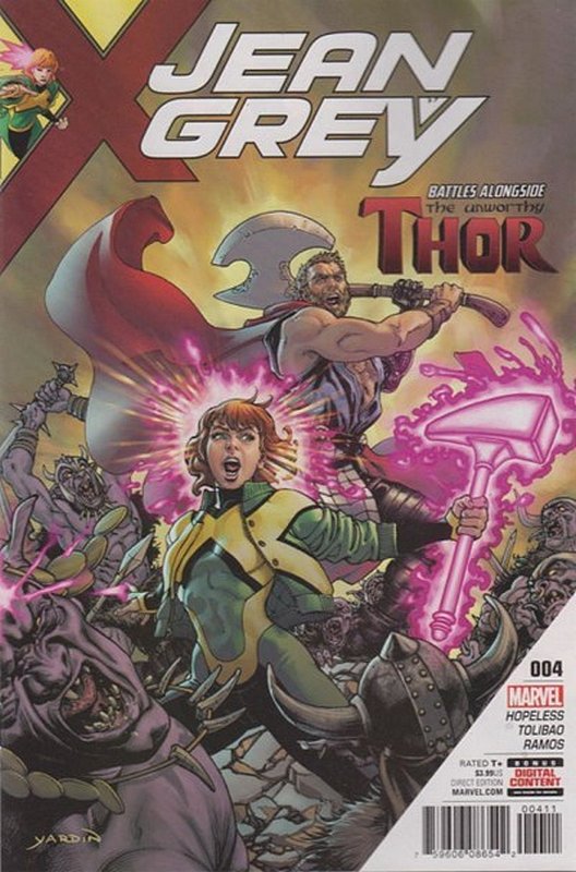 Cover of Jean Grey (Vol 1) #4. One of 250,000 Vintage American Comics on sale from Krypton!