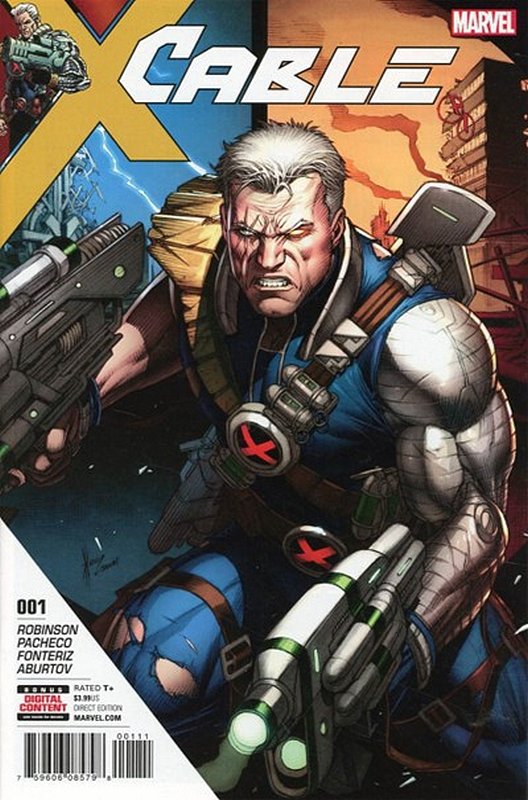 Cover of Cable (Vol 3) #1. One of 250,000 Vintage American Comics on sale from Krypton!