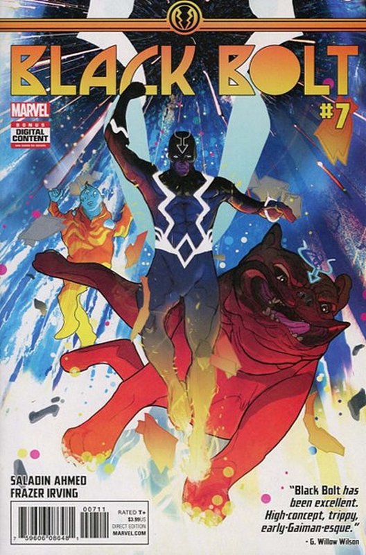 Cover of Black Bolt (Vol 1) #7. One of 250,000 Vintage American Comics on sale from Krypton!