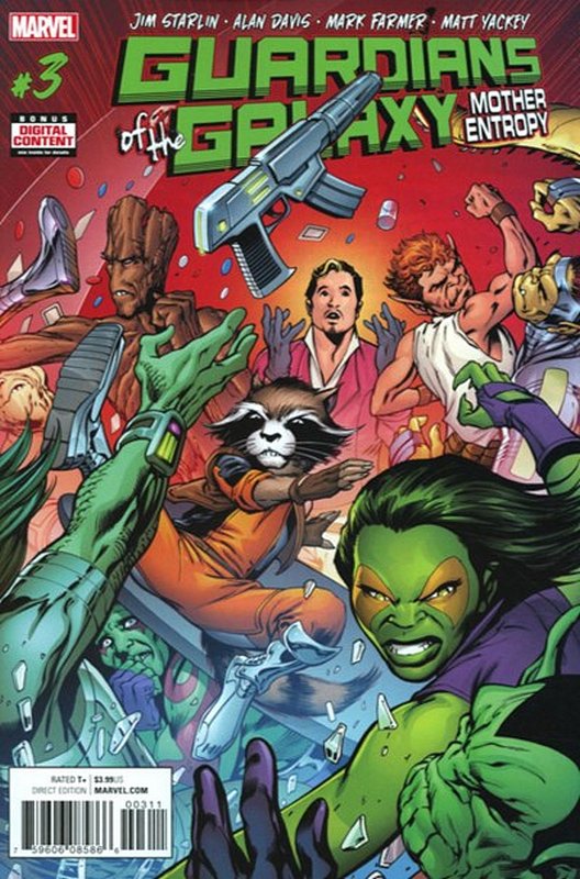 Cover of Guardians of the Galaxy: Mother of Entropy #3. One of 250,000 Vintage American Comics on sale from Krypton!