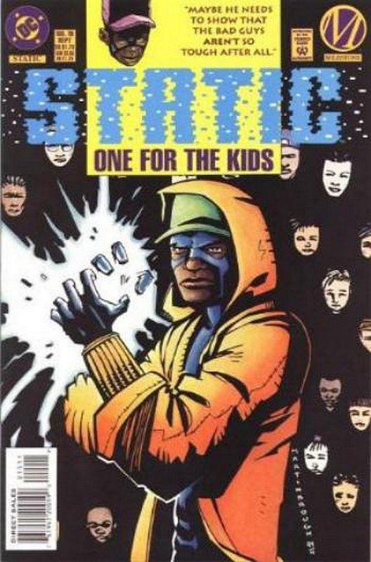 Cover of Static (Vol 1) #15. One of 250,000 Vintage American Comics on sale from Krypton!