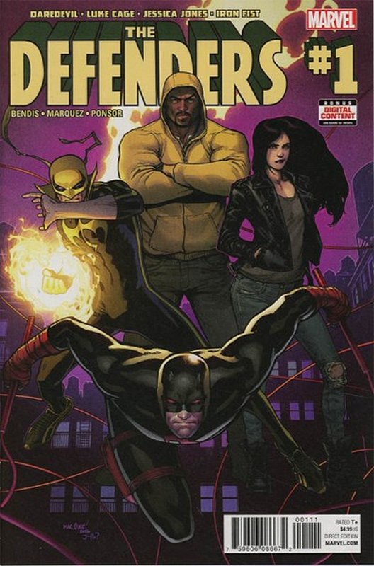 Cover of Defenders (Vol 4) #1. One of 250,000 Vintage American Comics on sale from Krypton!