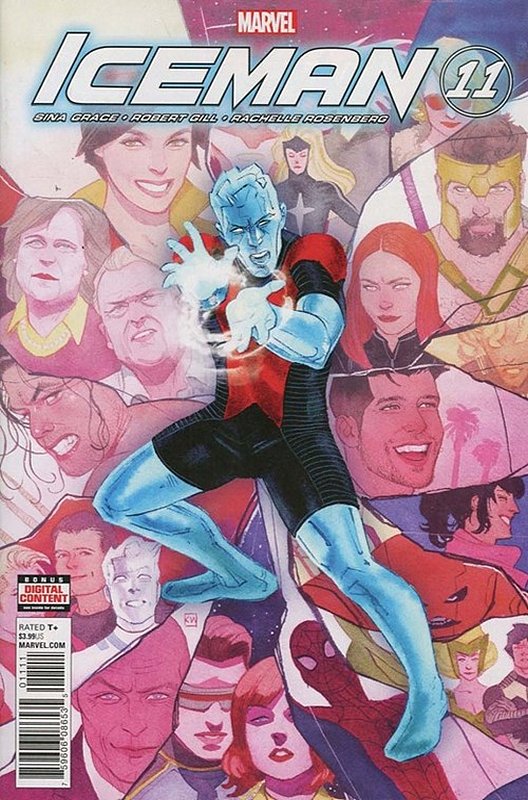 Cover of Iceman (Vol 1) #11. One of 250,000 Vintage American Comics on sale from Krypton!