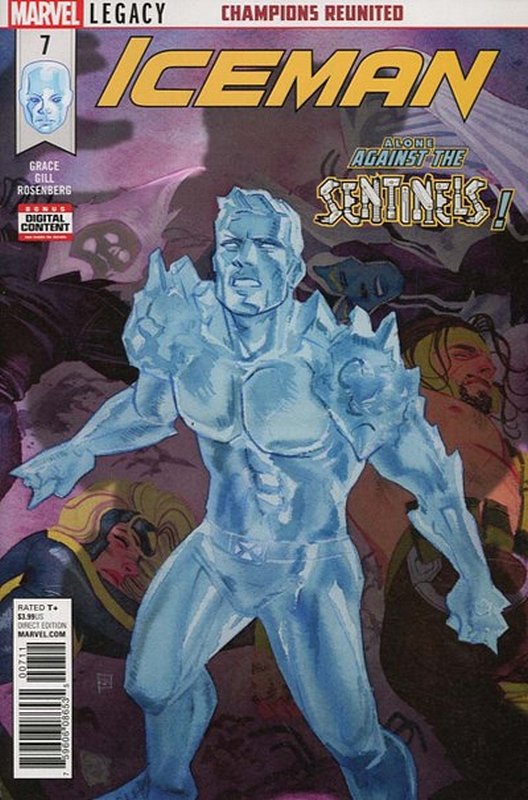 Cover of Iceman (Vol 1) #7. One of 250,000 Vintage American Comics on sale from Krypton!