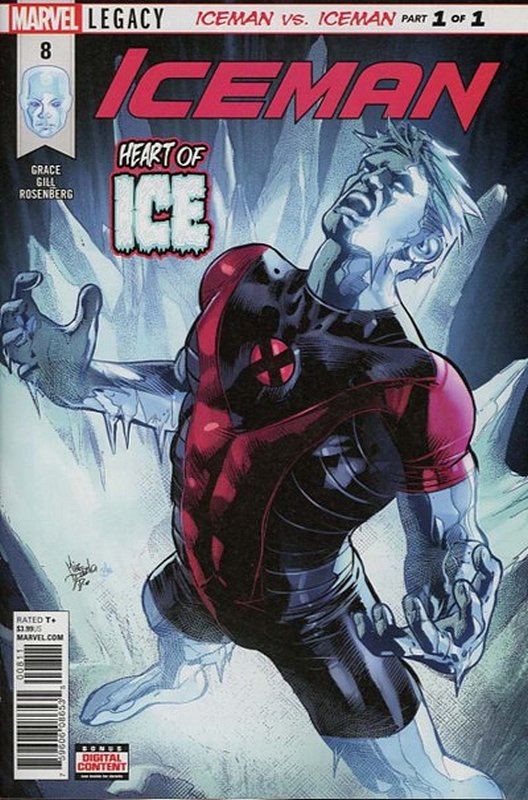 Cover of Iceman (Vol 1) #8. One of 250,000 Vintage American Comics on sale from Krypton!