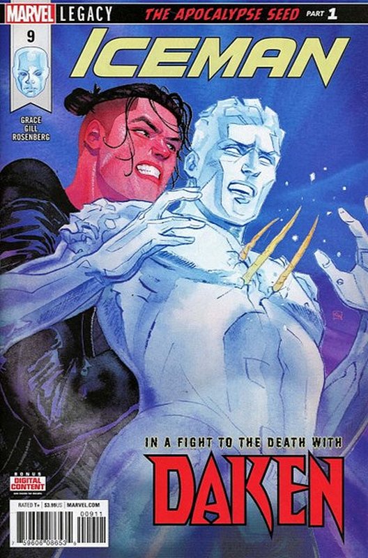Cover of Iceman (Vol 1) #9. One of 250,000 Vintage American Comics on sale from Krypton!