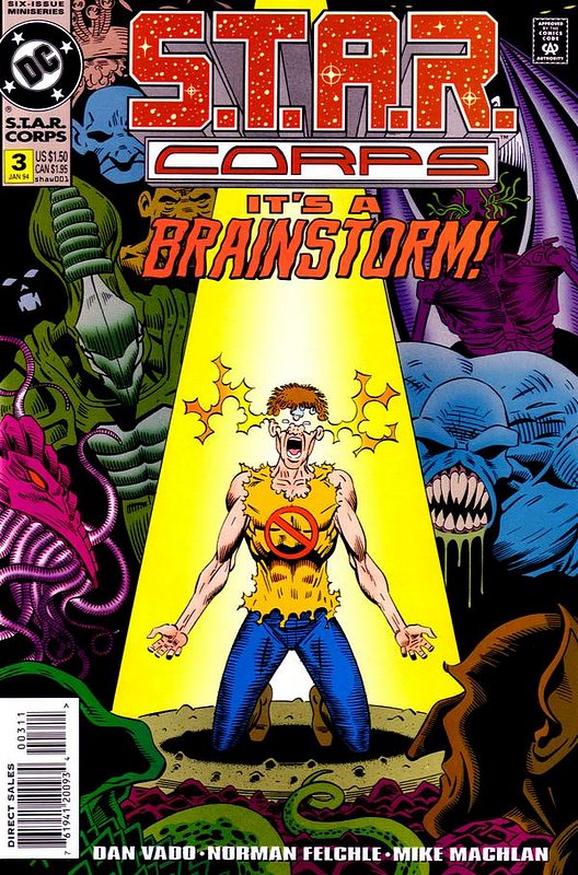 Cover of S.T.A.R. Corps (1993 Ltd) #3. One of 250,000 Vintage American Comics on sale from Krypton!