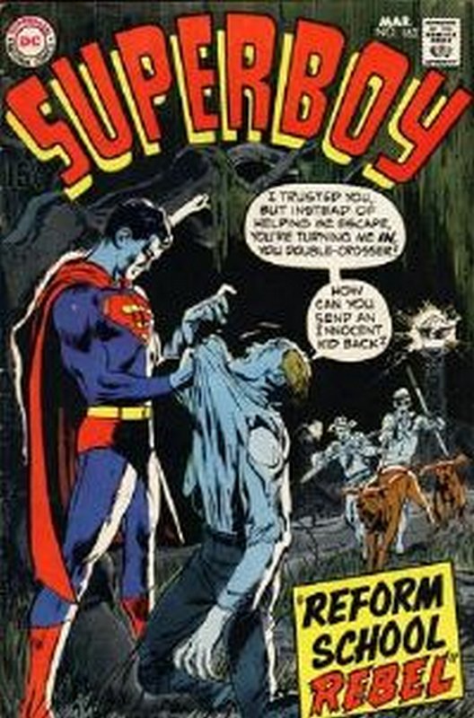 Cover of Superboy (Vol 1) #163. One of 250,000 Vintage American Comics on sale from Krypton!