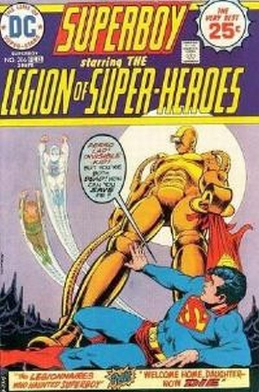 Cover of Superboy (Vol 1) #206. One of 250,000 Vintage American Comics on sale from Krypton!